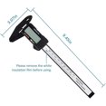thumbnail image 2 of Adoric Digital Caliper - 0-6" Measuring Tool with Large LCD Screen, Auto-Off, Inch and Millimeter Conversion, 2 of 5