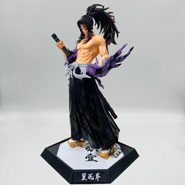 Figurilla de Dessin Animation Kendazugawa Sanemi Demon Slayer, Jouet d'Action, Douma Kimetsu no Yaiba Warriushibou/Daki/Gyuutarou, 30cm30 cm con caja al por menor5 zhangyuxiang unisex