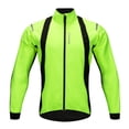 thumbnail image 2 of Invierno Cálido Térmico Suave Sheel Chaqueta de Ciclismo a Prueba de Viento Impermeable Jersey de Manga Larga Ropa Deportiva Al Aire Libre Verde SG Soledad Chaqueta de bicicleta, 2 of 10