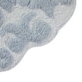 thumbnail image 5 of My Texas House Mallory Blue Medallion Cotton Tufted Bath Rug, 20" x 32", 5 of 5