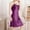 Dark Purple, variant on Stylish Women Nightgowns Elegant V Neck Breathable Night Dress with Satin Spaghetti Straps Comfortable Sleepwear Nightshirt for Relaxation