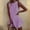 Purple, variant on Women's Casual Dress Women's Summer Sleeveless Casual Dress Printed Loose Beach Dress Yellow L
