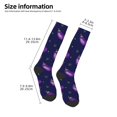 thumbnail image 2 of Pofeuu Eggplant Print Stockings, Adult Running Hiking Socks for Youth and Adult, 2 of 6
