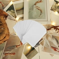 Worgeous 100 Sheets Thick DIY Photo Photographic Paper 15.5X10.5X0.1CM White
