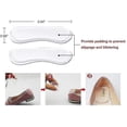 thumbnail image 4 of Taloneras para zapatos que son demasiado grandes, plantillas para tacones altos, almohadillas para tacones altos, inserciones para agarre en el talón, set para el cuidado de los pies, antidesliza, 4 of 4
