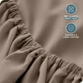 thumbnail image 4 of Bare Home Fitted Sheet - 22" Extra Deep Pocket - Premium 1800 Collection - Twin-XL, Taupe, 4 of 6
