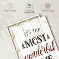 thumbnail image 6 of Elephant Stock Christmas Wonderful Time Wall Art - Vertical Canvas Wall Art - Living Room Wall Decor - Holiday Canvas - White And Brown Decor By Wild Apple Portfolio - 8" x 12", 6 of 8