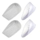 thumbnail image 1 of 2 pares de taloneras de silicona para fascitis plantar, alivio del dolor de talón, protectores de gel para pies doloridos, plantillas para tendinitis de Aquiles., 1 of 8