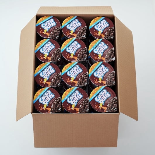 Cocoa Puffs 25% Less Sugar Cereal, 2 Ounce, 60 Per Case