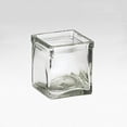 thumbnail image 4 of Cal-Mil Small Glass Jars 4" Square x 4"H Clear, 4 of 4