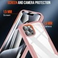 thumbnail image 2 of for Phone 15 Pro case Clear Case 360° Full Body Protective Shockproof Anti-Scratch Phone Case Cover for15 Pro case 5G Slilcone TPU Slim Fit Thin for Phone 15 Pro Phone case, 2 of 14