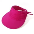 thumbnail image 5 of Riforla Women Men Summer Western Cowboy Hat Shapeable Straw Hat Hollowed Out Sun Hat Beach Hats for Women Red, 5 of 5