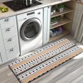 thumbnail image 3 of Orange and Black Christmas Pattern Kitchen Rug Mat,Kitchen Runner Rugs Non Skid Washable,Decorative Kitchen Floor Mats for Kitchen,Sink,Laundry,17"x47.2", 3 of 7