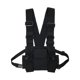 thumbnail image 1 of Bolso de hombro negro, bolso de pecho, ropa informal estilo Hip Hop, bolso funcional para hombre, chaleco de bolsillo ajustable, 1 of 4