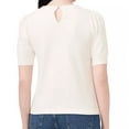 thumbnail image 2 of Vince Camuto Women's Short Sleeve Sweater (Antique White, XXL), 2 of 2