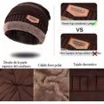 thumbnail image 4 of 4 Conjunto Gorro Bufanda Guantes Frío Tejido Lana Unisex, 4 of 8