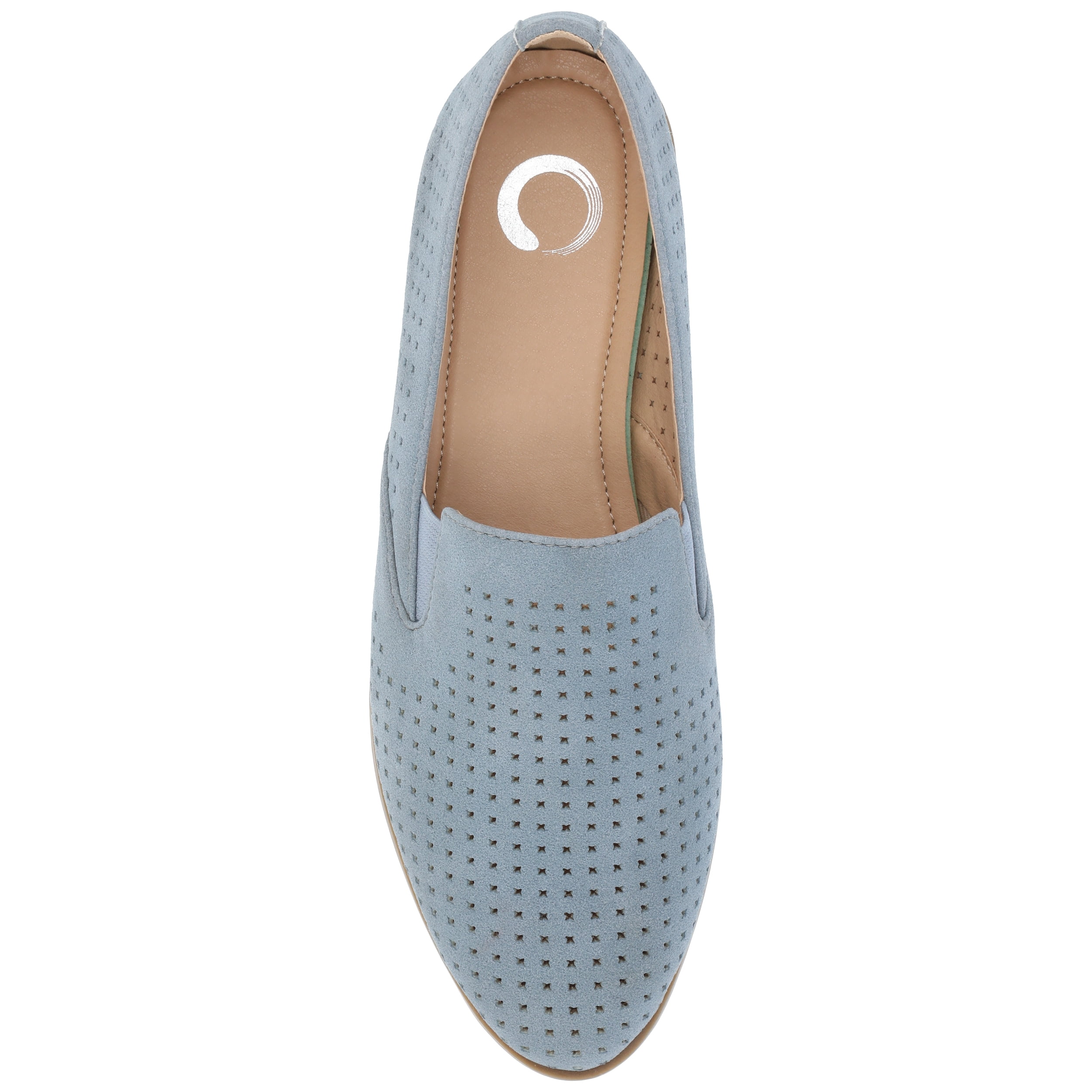 Journee Womens Lucie Slip On Almond Toe Loafer Dress Flats, Widths Available