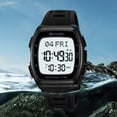 thumbnail image 5 of SKMEI Digital Watch for Men, Rectangle Sport Watch with World Time and Display, Stopwatch Alarm Date Countdown, 5 of 6