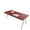 Claret, variant on Waterproof Leather Tablecloth Rectangle,Stretch Fitted Tablecloth For Dining Tablecloth,All-Inclusive Table Cover For Party Indoor Outdoor-Black-244x75cm(96x30in)