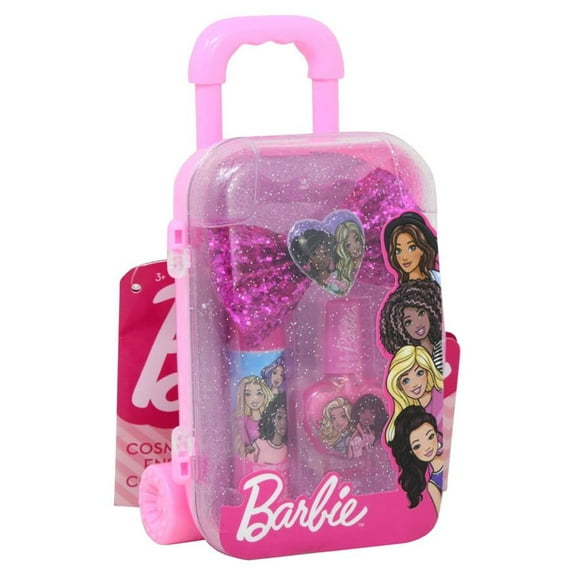 Barbie Accessories in Mini Luggage Case