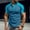 Blue, variant on Njoeus White T Shirts for Men Boys Shirts Men's Slim Fitted Gym Workout Tees Tops Casual Henleys V-Neck Sports Muscle Shirts Cotton Short Sleeve T-Shirt Blouses 2024 Summer Men's Tank Tops
