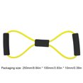 thumbnail image 3 of Ejercitador De Mano Cuerda de tracción para dar forma al cuerpo con forma de 8 palabras con almohadilla de espuma gruesa cuerda de tracción para Fitness Likrtyny Para estrenar, 3 of 5