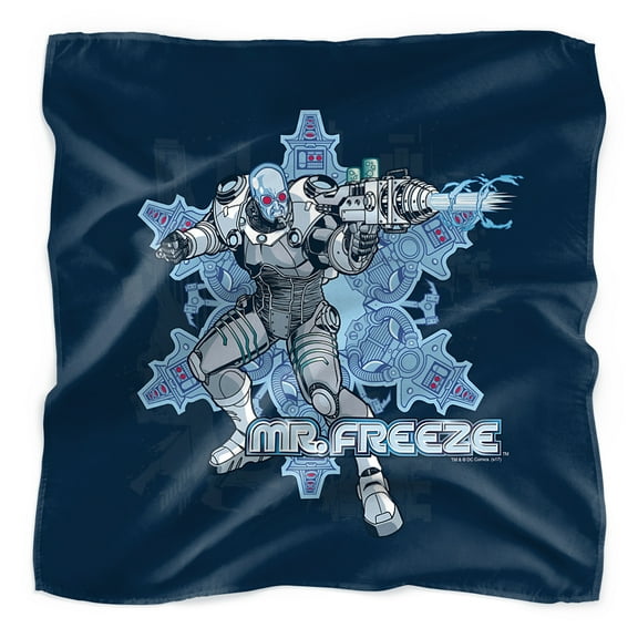Batman Mr. Freeze Bandana (21 in x 21 in)