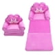 thumbnail image 1 of Sofá Cama Con Tapa Abierta, Triple Plegable Para Niños Pequeños, Silla Con Reposabrazos, Cama, Dibujos Animados Encantadores Duraderos Para Descansar, 1 of 7