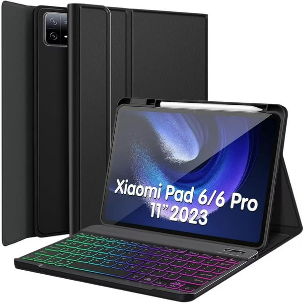 Funda de teclado Nanhent para Xiaomi Pad 6/Pad 6 Pro 11" 2023