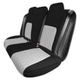 thumbnail image 1 of For 2016-2024 Honda Civic FH Group Neoprene Custom Fit Car Seat Covers Waterproof  - Rear Gray, 1 of 4