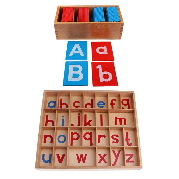2 Juegos de Lectura de Letras Del Montessori - Materiales Educativos para El