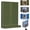 Green, variant on Mediterranean Window Photo & Key Holder, 3D Printed Photo Frame Key Holder Wall Mount, Decorative Wall Display with Openable Shutters & Hidden Shelf（Grey）