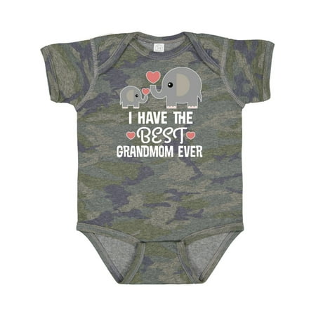 

Inktastic Grandmom Best Ever Grandkids Gift Baby Boy or Baby Girl Bodysuit