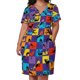 thumbnail image 3 of Pop Art Hounds-vestido de cumpleaños holgado para mujer vestido de lujo con bolsillos, 3 of 7