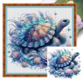 thumbnail image 1 of Kit Punto Cruz Con Hilo Algodón Ecológico Bordado 11CT 45x45cm, 1 of 9