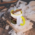 thumbnail image 5 of 3dRose, Racehorses at Longchamp by Edgar Degas, 11oz Two-Tone Yellow Mug, 5 of 7