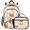 Color 2, variant on Bowling Ball Backpack with Lunch Bag Set, 18.3 Inch Travel Laptop Backpack with Insulated Cooler Lunch Box, Retro Sports Casual Daypack Work Bag
