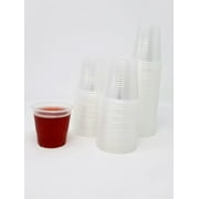 3.5 Oz. Disposable Plastic Cups (50 Ct) Pack of 4 (total 200 small cups) by Other