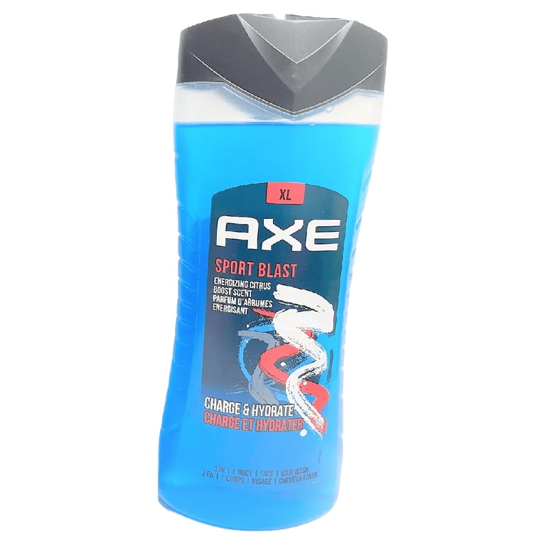 AXE, 3-in-1 Body Wash, Sport Blast Energizing Citrus 13.5 fl.oz