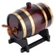thumbnail image 5 of Barril de cerveza casera, barril de vino de madera de roble vintage de 1,5 l, barril de vino construido para precisión, 5 of 8