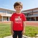 thumbnail image 5 of Blusas y camisas de manga corta con cuello redondo para niños y niñas, camisetas gráficas de manga corta, blusas con estampados bonitos para la temporada escolar., 5 of 9