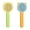 Orange&Green, variant on BESTSKY 2PCS Cat Brush,Finely Polished Steel Needle Dog Brush,Effective Grooming Cat Stuff,Orange & Green
