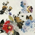 thumbnail image 2 of PI Studio 20x20 White Modern Wood Framed Museum Art Print Titled - French Flower I, 2 of 4