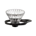 thumbnail image 1 of Hario V60 - Goteador de café de vidrio, tamaño 01, color negro, 1 of 2
