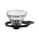 thumbnail image 1 of Hario V60 - Goteador de café de vidrio, tamaño 01, color negro, 1 of 2
