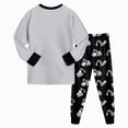 thumbnail image 5 of TOWED22 Toddler Boys Pajamas Truck Cotton Kids Dinosaur 2 Piece Planets Pjs Sleepwear Clothes Sets Fall Winter 6-12 Months 12-24 Months 2t 3t 4t 5t 6t 7t 8t 9t Children,Black,6-7 Y, 5 of 8