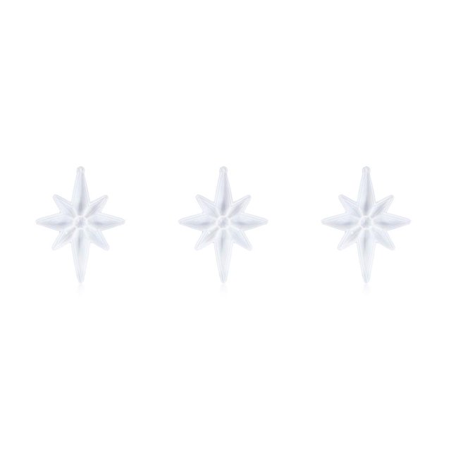 Kearding Moldes de copo de nieve colgante de silicona DIY artesanía adorno hecho a mano molde Año Nuevo Festival resina Flexible sin deformar Type1 NO1
