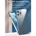thumbnail image 2 of Soft Jane series hard cover edition Cover campatible with iPhone 13 Pro in Light Blue, 2 of 5