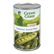Pois sucrés d'été en conserve Green Giant 398 ml.