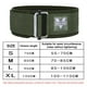 thumbnail image 3 of Cinturón De Soporte Para La Espalda Cinturón de levantamiento de pesas ajustable con tirantes traseros de poliéster para hombres y mujeres (XL verde), 3 of 8